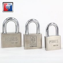 Good price anti cut stainless steel short shackle safety padlock with keys